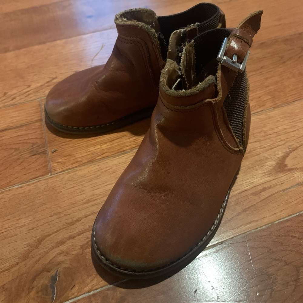 Toddler leather Zara boots